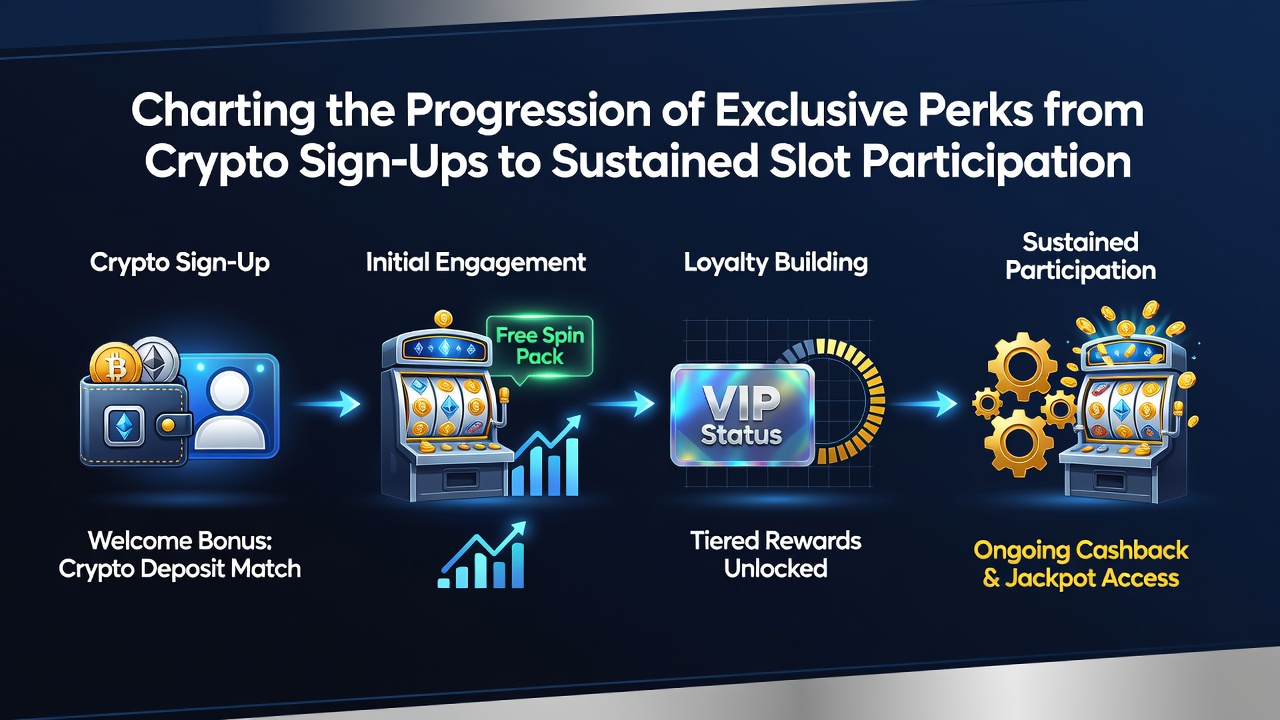 Mobile slot interface showing ongoing perk progression and reward tracking