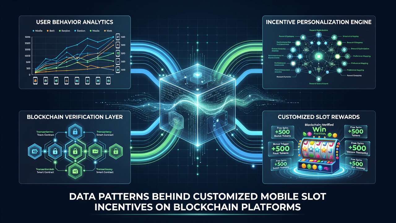 Blockchain transaction flow illustrating customized slot incentive distribution